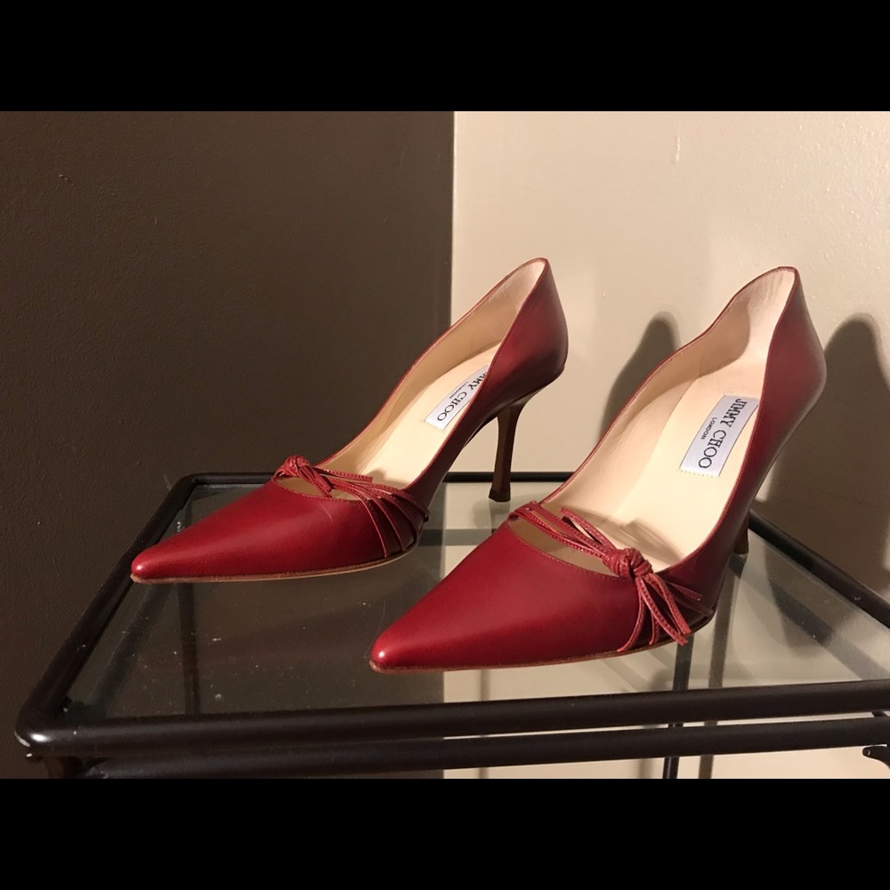 Gorgeous Jimmy Choo Heals! Worn Once For A Runway Show! Made In Italia! 🇮🇹